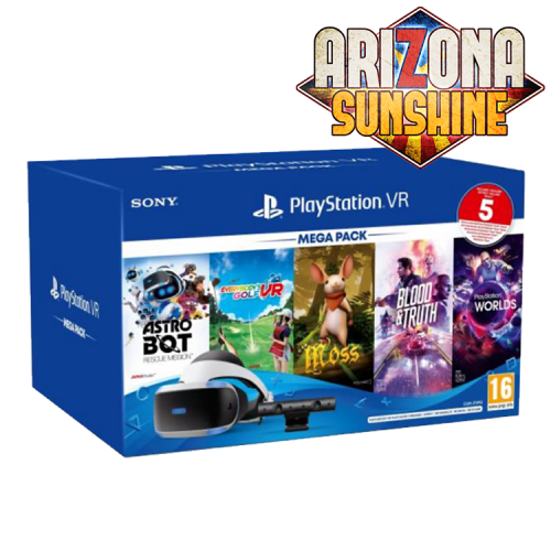 Unbound-VR ACTIE: Sony Playstation VR Megapack III (V3) + Gratis Game Arizona Sunshine aanbieding