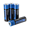 Hixon 4-Pack Lithium Oplaadbare AA Batterijen (1.5V Constant Voltage, 3500 mWh)
