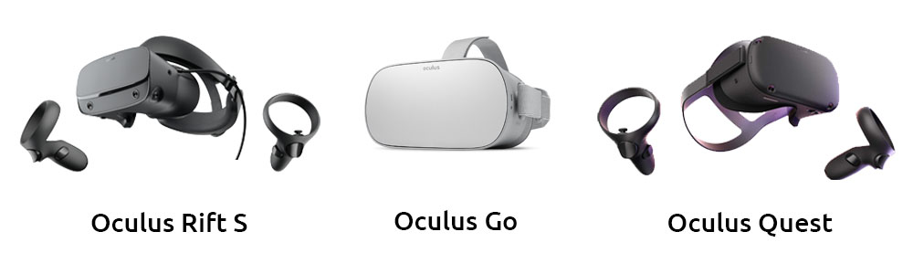 Oculus Rift S, Oculus Go & Oculus Quest